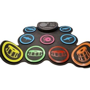 Drum Set Electronic Rechargeable 9 Pads Portable Roll Up Drum Pad Kit only